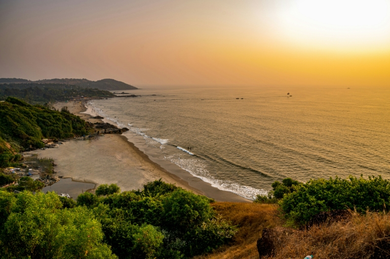 Goa beach view