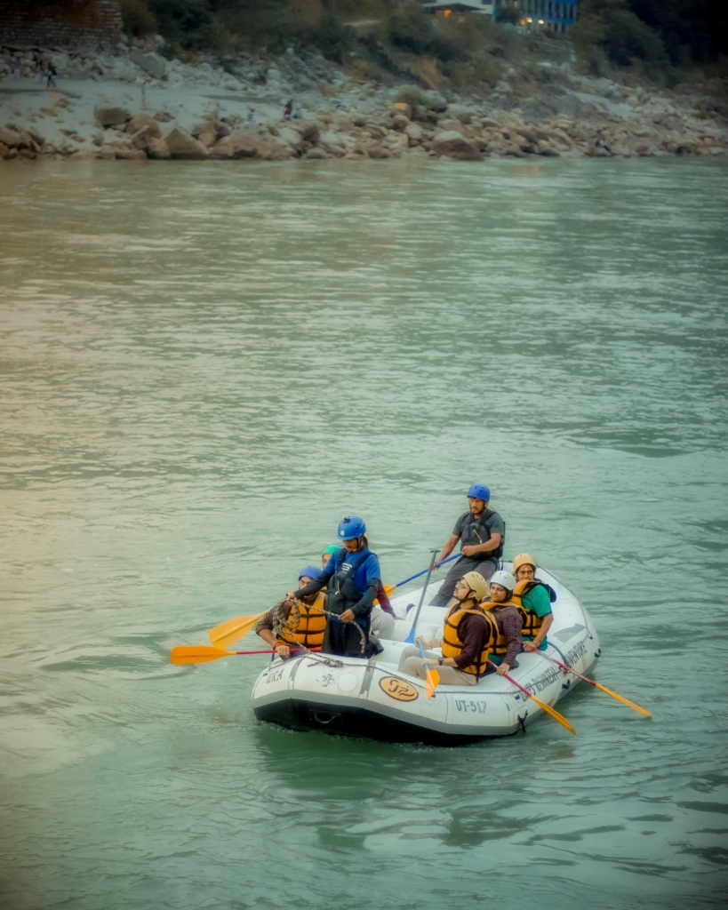 river rafting in rishikesh