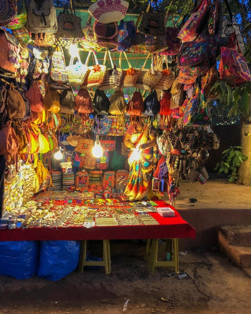 Goa night bazaar 