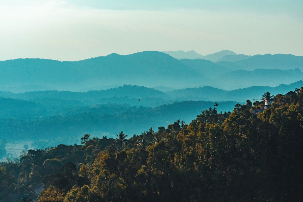 The hill station of Coorg in Karnataka