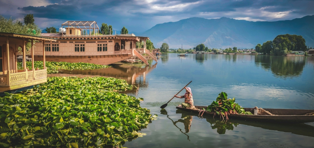 dal lake in srinagar - one of the best places to visit in kashmir in august