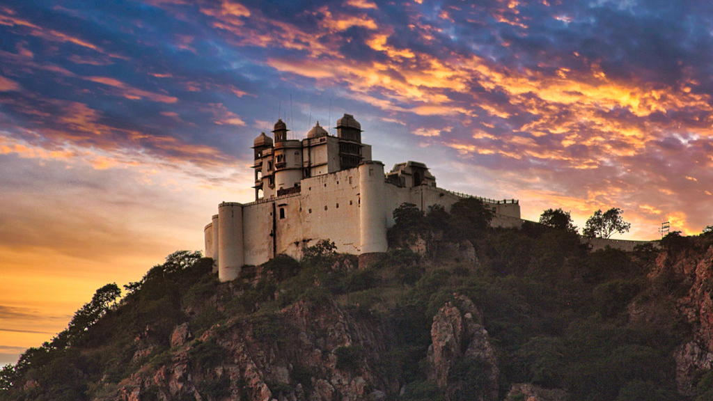 The Monsoon Palace in Udaipur 