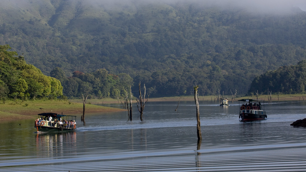 Thekkady in Kerala in July 