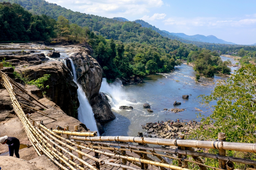 athirapally falls in monsoon is a must visit with family in 2024