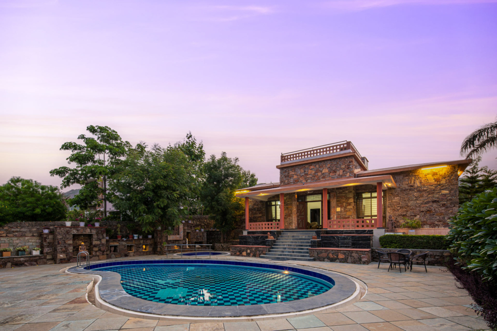 The Wild Orchid a luxury pool villa in Udaipur by StayVista