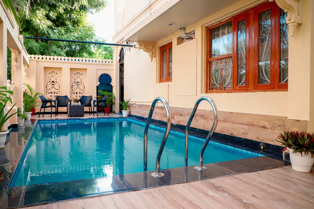 Udaikot a luxury pool villa in Udaipur by StayVista