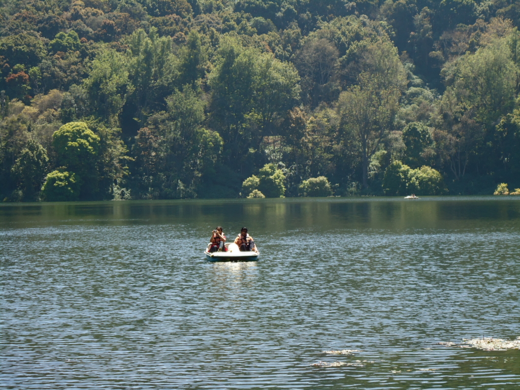 Boating in Kundala Dam 