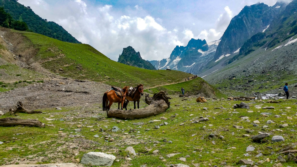 Sonamarg a beautiful place to visit in Kashmir