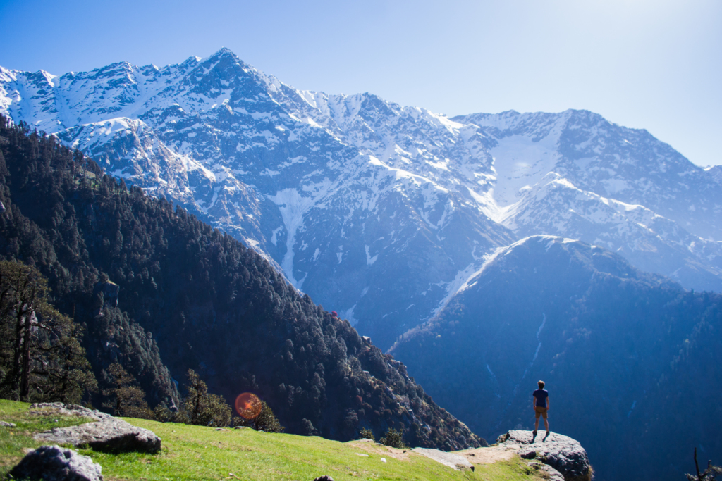 Triund Trek in Dharamshala
PC: Rignam Wangkhang - https://www.flickr.com/photos/rignam/14113947219