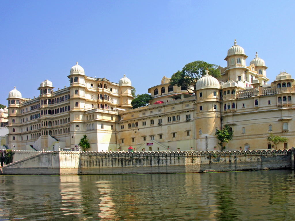 Udaipur in December is the best places to visit in December 

PC: PDTILLMAN via Wikimedia 
https://commons.wikimedia.org/wiki/File:City_Palace_of_Udaipur.jpg