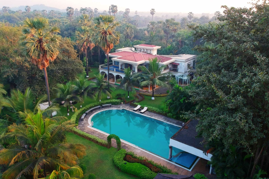 airbnb in alibaug with pool