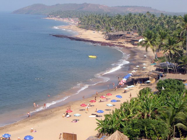 Anjuna beach, Goa