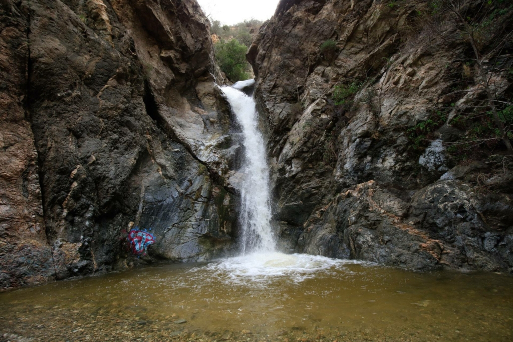 waterfall in Rishikesh