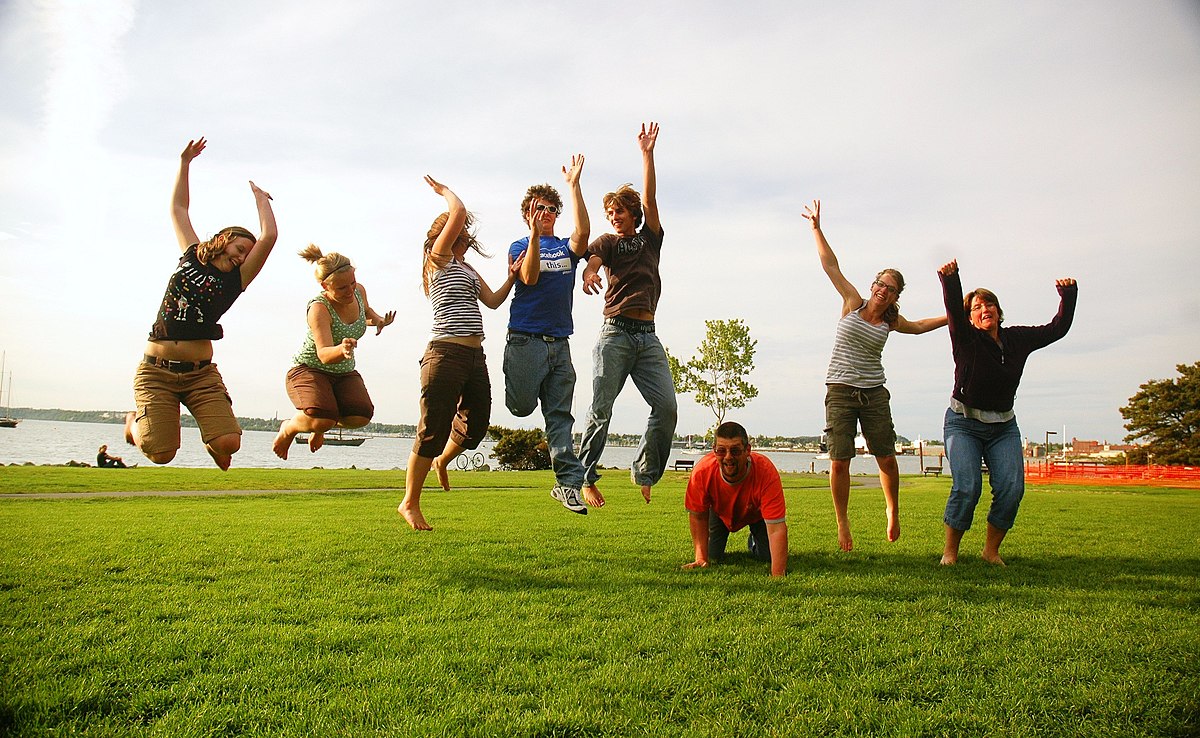 family reunion Image Credit: Evil Erin via Wikimedia https://commons.wikimedia.org/wiki/File:Family_jump.jpg