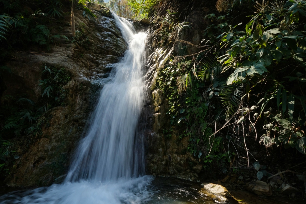 waterfall in Rishikesh