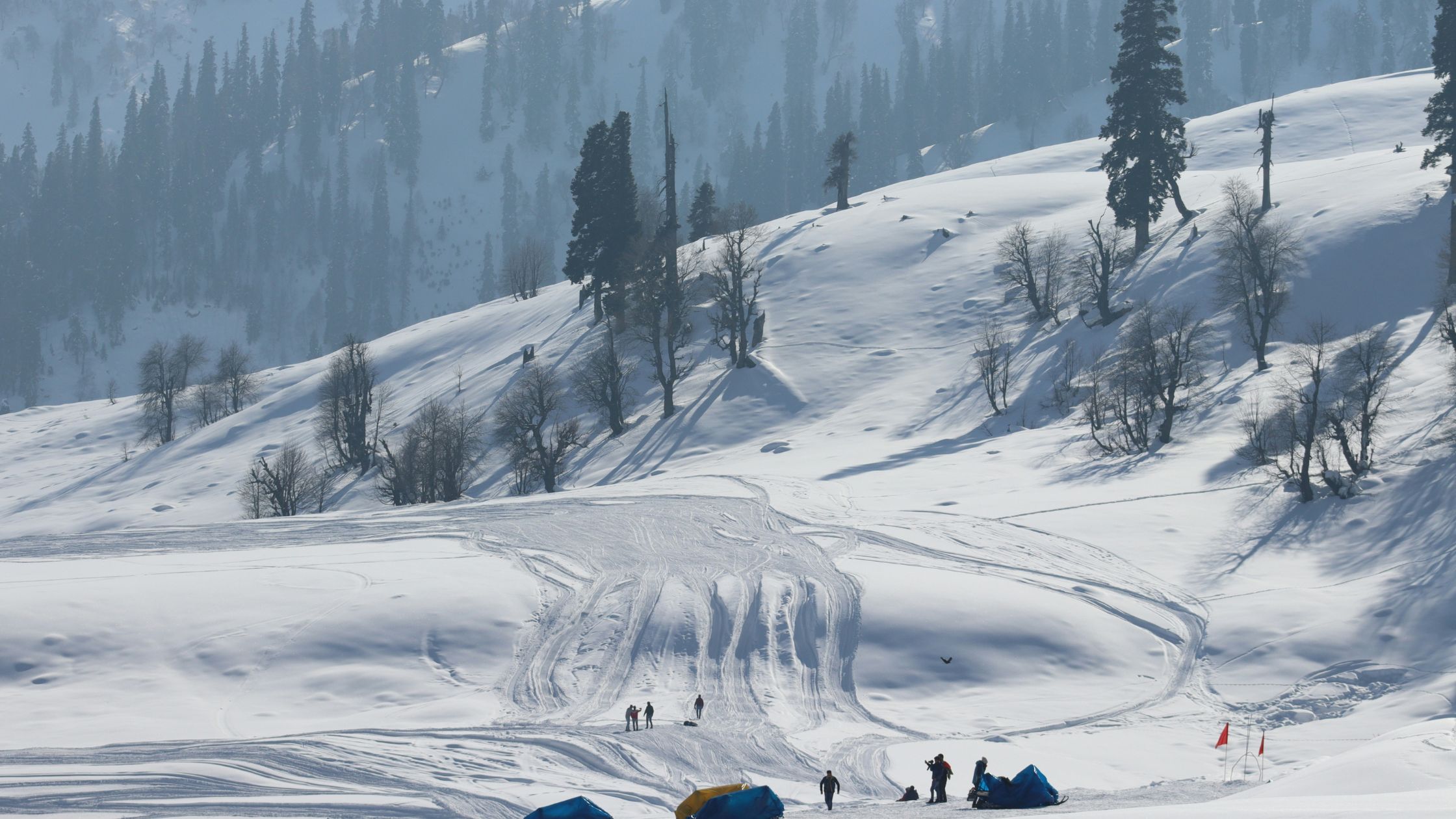 Skiing in Gulmarg