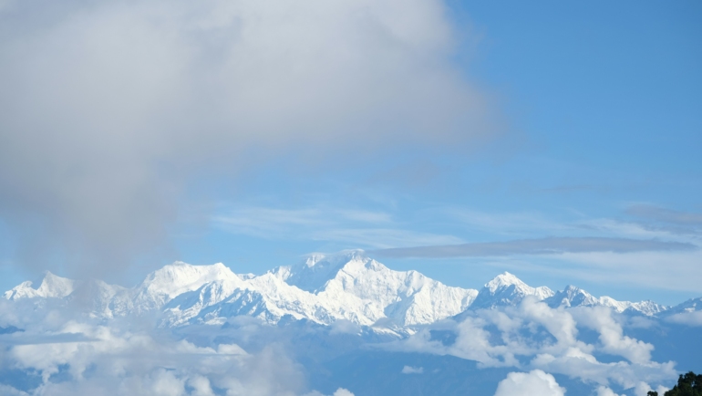 kanchenjunga view from darjeeling