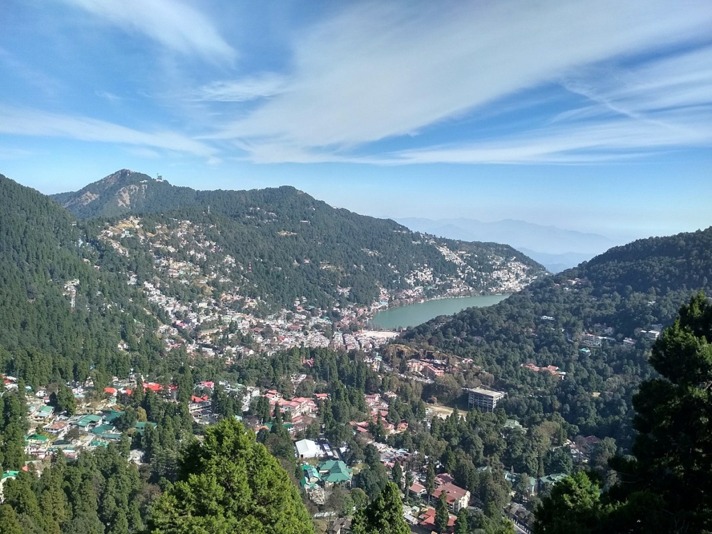 Naini Lake, Nainital in December