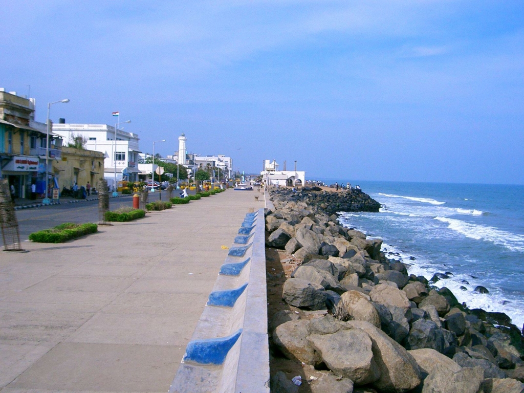 Beaches in Pondicherry in December and January