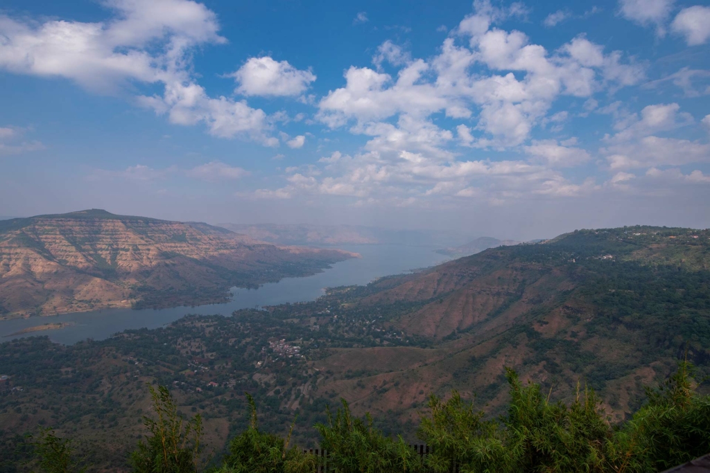 Panchgani mountain and lake view