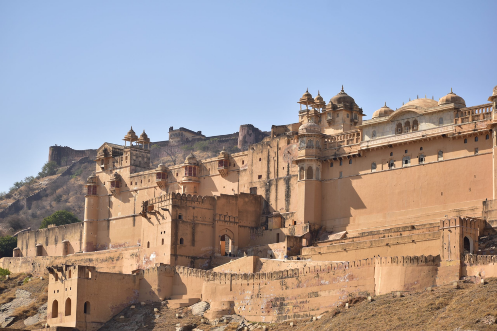 amer fort is one iconic bollywood shooting location