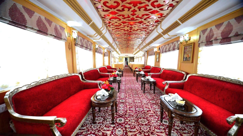 Sitting Lounge in Palace on Wheels