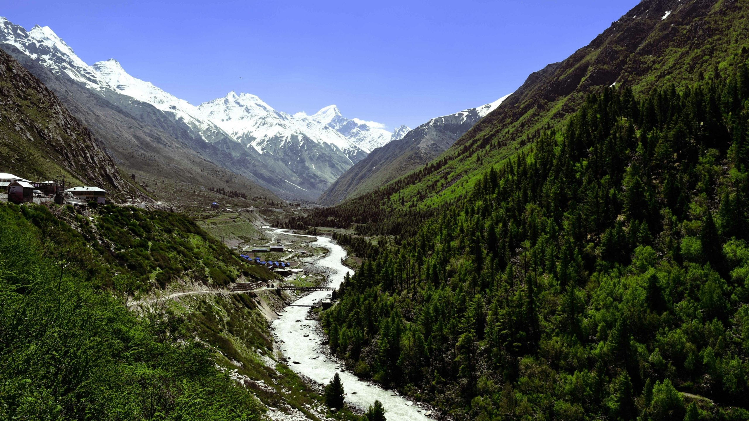 Chitkul in January