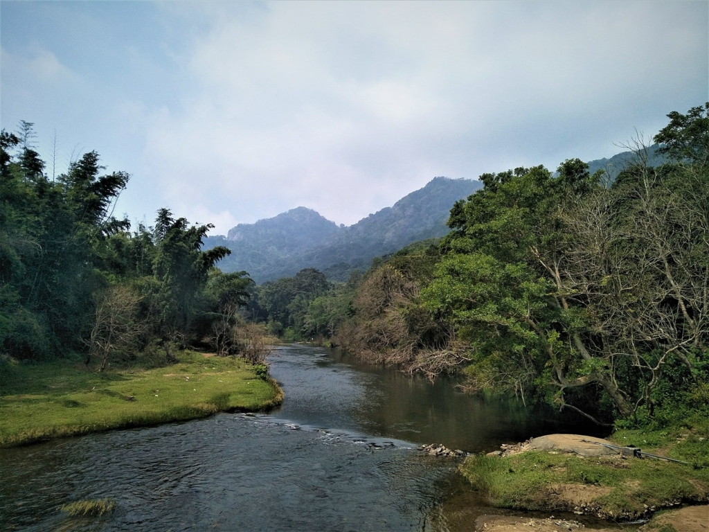 Kayaking on Bhavani River