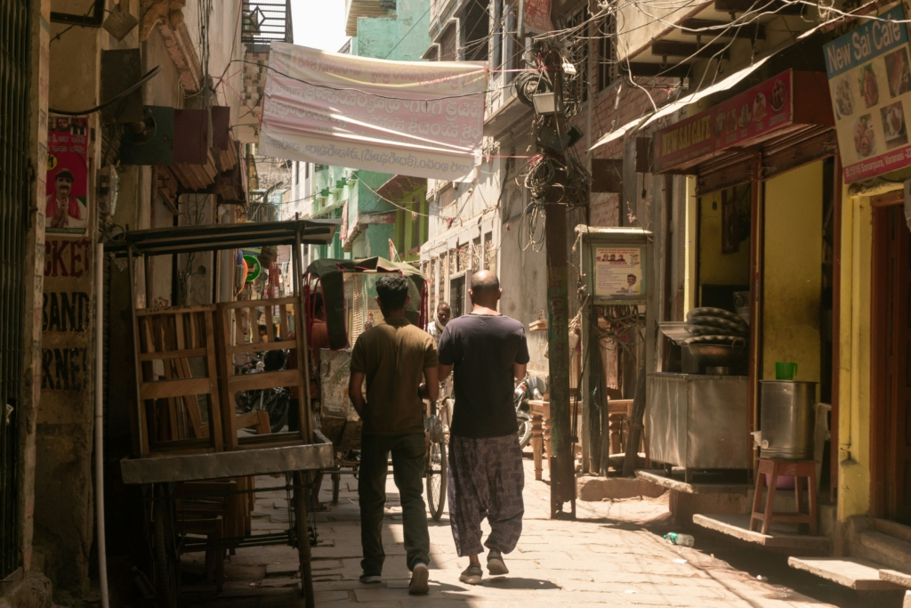 self-guided walking tour in Varanasi