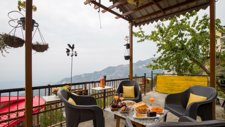 Mussoorie food and villa image