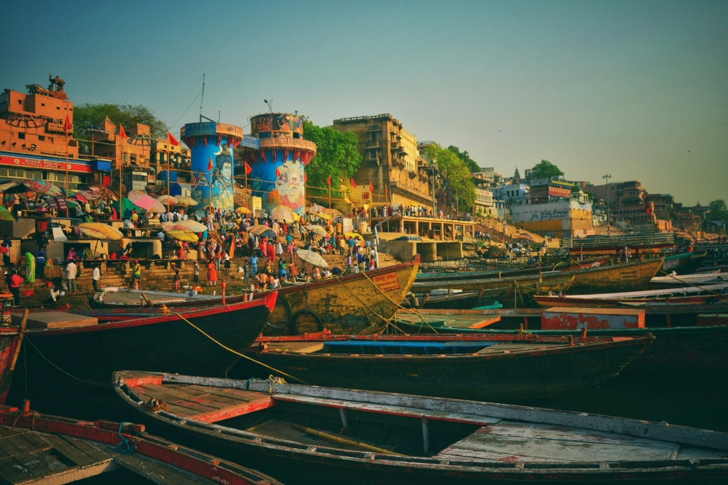 boat ride in Varanasi